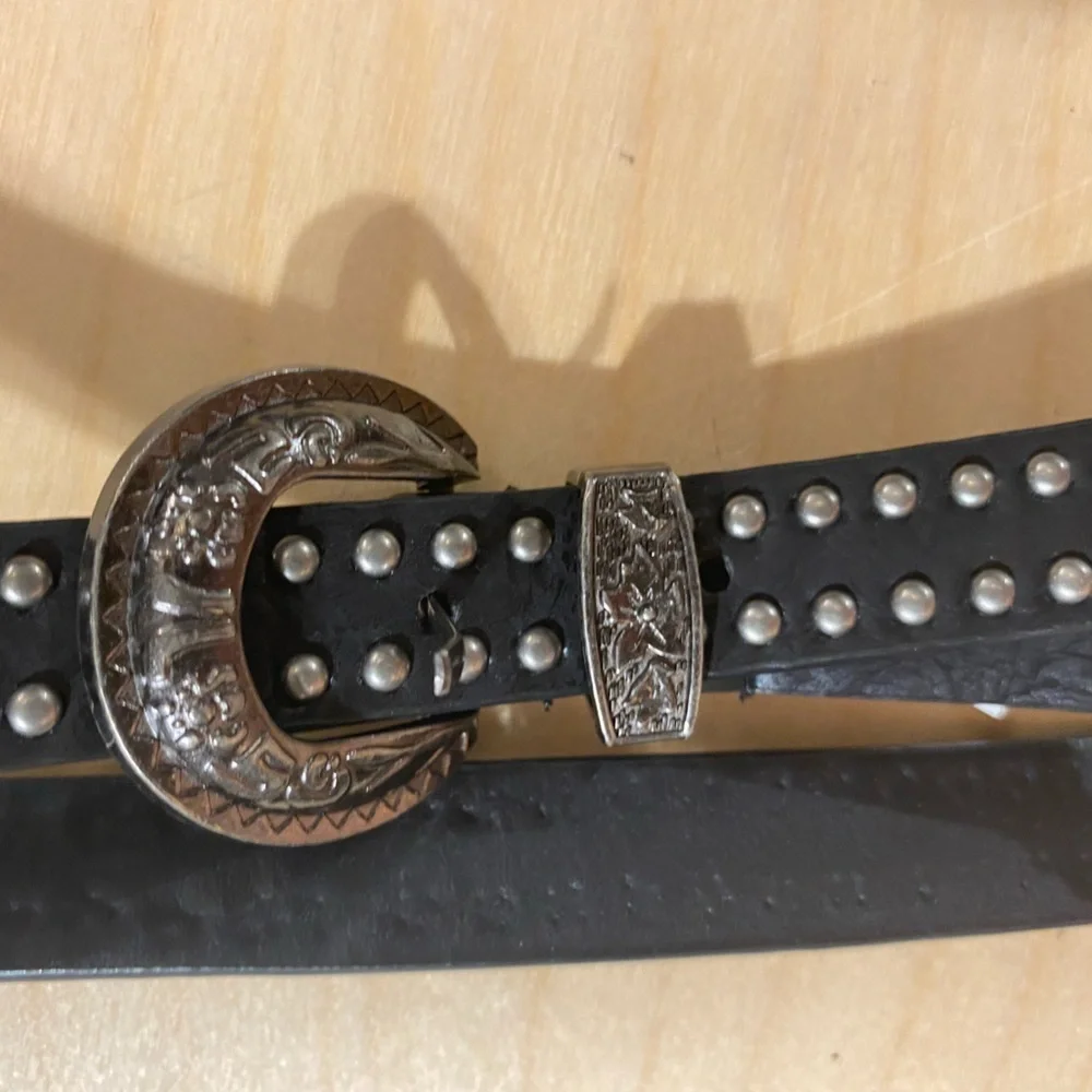 Black Studded Belt size Large (PB)